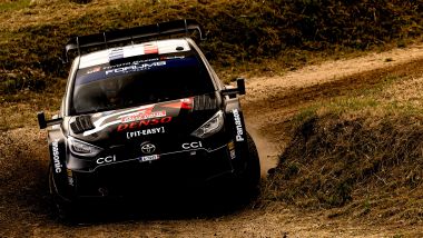 WRC 2024, Rally Italia: Sebastien Ogier (Toyota) | Foto: X.com @OfficialWRC