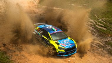 WRC 2025, Rally Italia Sardegna: Roberto Daprà (Skoda)