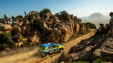 WRC 2025, Rally Italia Sardegna: Roberto Daprà (Skoda)