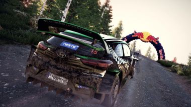 WRC 9 su Nintendo Switch: uno screenshot del gioco