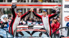 Camilli e Ostberg festeggiano i successi nel Rally Montecarlo