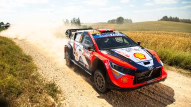 WRC, Rally Polonia 2024: Andreas Mikkelsen (Hyundai) 