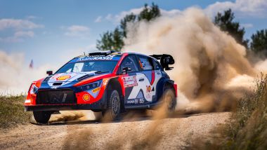 WRC, Rally Polonia 2024: Ott Tanak (Hyundai) - Foto X: @HMSGOfficial