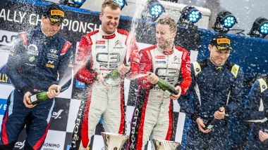 WRC, Rally Svezia 2020: il podio della classe WRC2