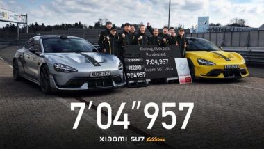 Xiaomi SU7 Ultra: il record al Nurburgring è suo