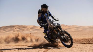 Yamaha Ténéré 700 World Raid nel deserto