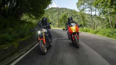 Yamaha XSR 900 e XSR 900 GP in azione