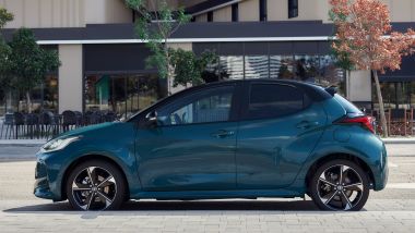 Yaris 2025, nuova tinta esterna ''Verde Foresta''