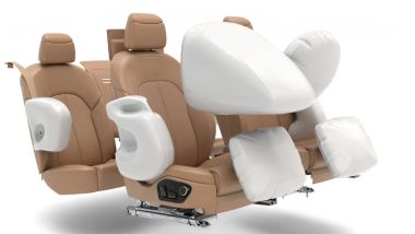 ZF Lifetec Active Heel Airbag: le auto moderne hanno fino a otto airbag