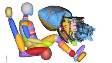 ZF Lifetec Active Heel Airbag: le zone del corpo esposte agli impatti